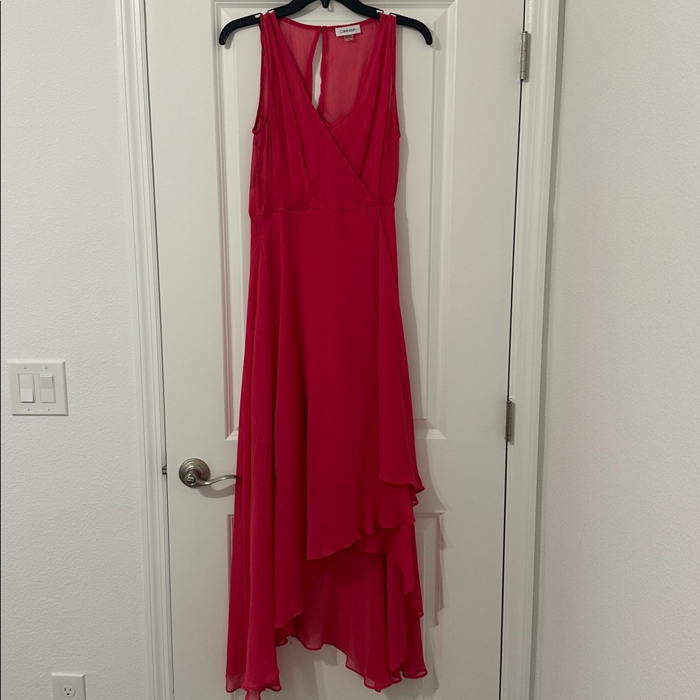 Calvin Klein Vibrant Pink Dress